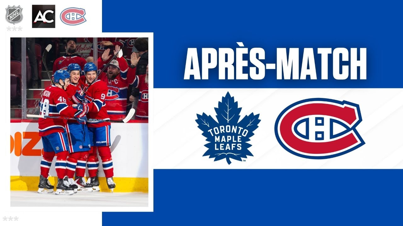 Après-match Canadiens - Leafs