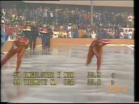 Olympic Winter Games Sarajevo 1984 – 1000 m Engelstad – Thometz