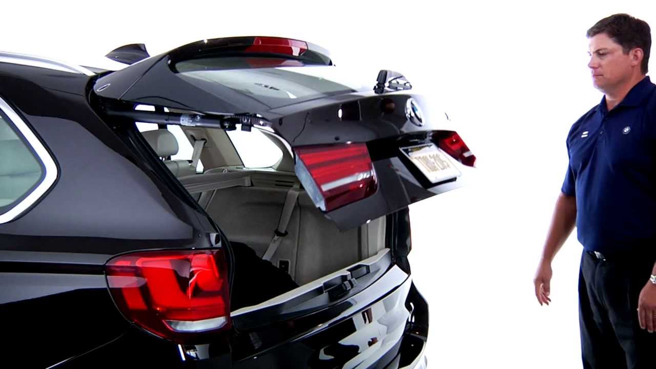 Bmw x5 rear hatch opening #4