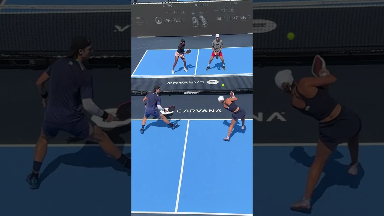 Watch how Connor Garnett and Milan Rane pulled off the biggest pickleball upset of the tournament