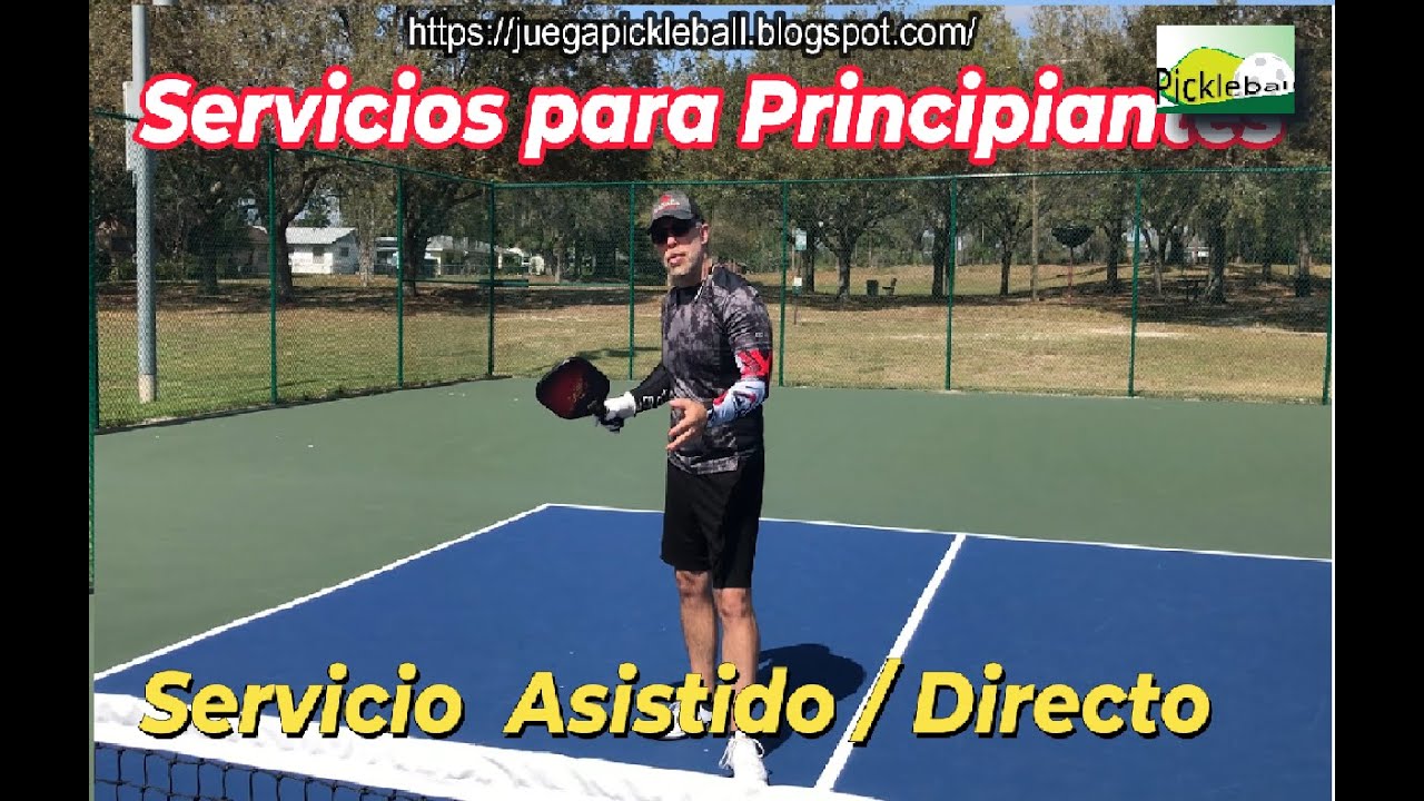 Aprende a realizar el Servicio en Pickleball. Servicio para Principiantes