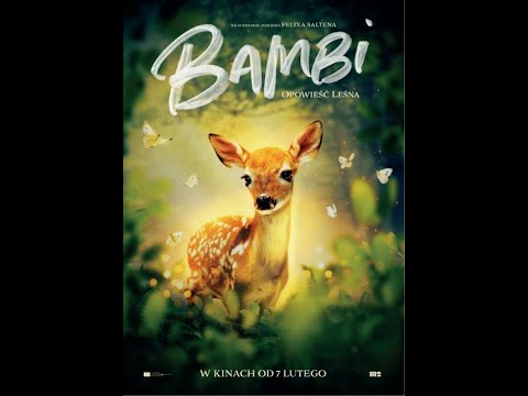 Kadr z filmu Bambi. Opowieść Leśna.