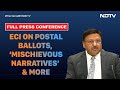 Election Commission Press Conference LIVE | ECI On Postal Ballots, Mischievous Narratives & More