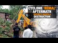 Cyclone ‘Remal’: Trees uprooted, electrical poles collapsed in Tripura’s Agartala | News9