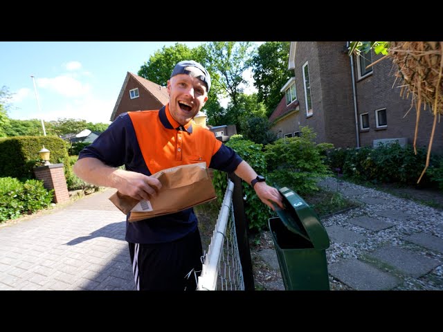 IK BEN INGEHUURD ALS PAKKETBEZORGER!📦 #4297 #4298 #4299