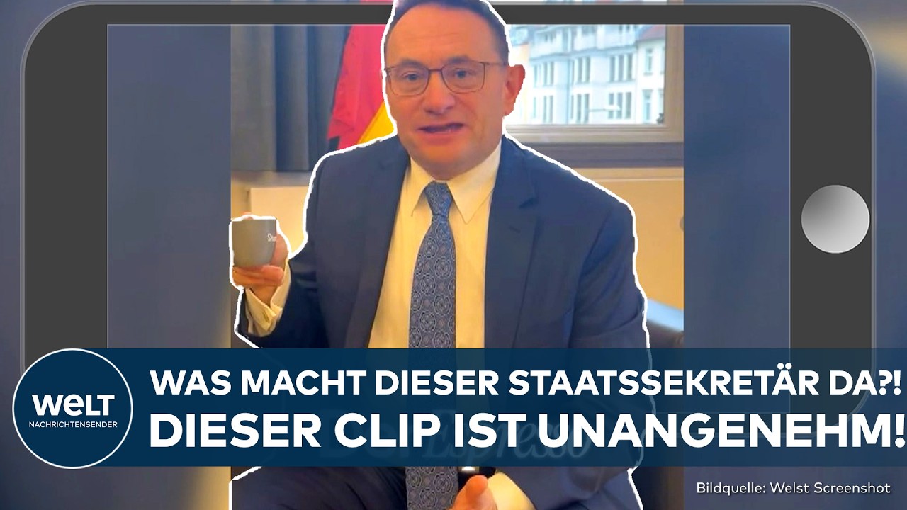 DEUTSCHLAND: Unangenehmer Werbeclip aus Ministerium! - CSU Politiker Lange mit Espresso-Strategie