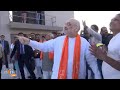 Home Minister Amit Shah Flies kite In Ahmedabad | News9