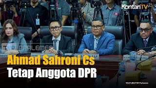 Dinonaktifkan, Ahmad Sahroni, Nafa Urbach dan Eko Patrio Tetap Anggota DPR