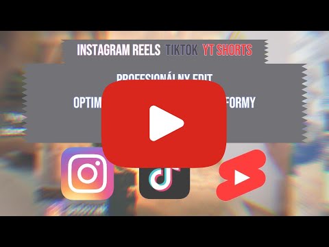 Ja spravím pro edit Reels YouTube Shorts TikTok a krátke reklamné spoty