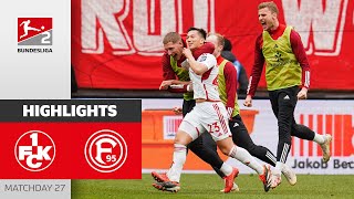 Fortuna-Comeback like Leverkusen! | FC Kaiserslautern — Fortuna Düsseldorf 1-3 | Highlights MD 27