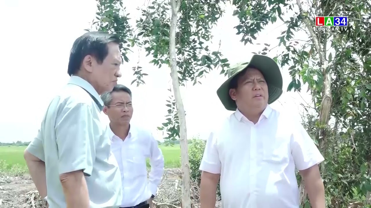 Đức Hòa: Lãnh đạo UBND tỉnh khảo sát KCN Lộc Giang