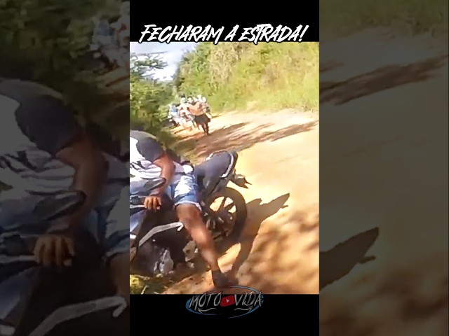 FECHADA A ESTRADA! #motociclista #estrada #motovida #moto #fyp