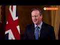 David Cameron admits his return is unusual  - 01:01 min - News - Video