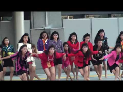 バブリー【キッレキレ!ダンスに圧巻!】登美丘高校ダンス部 2017.8.27@堺市役所前