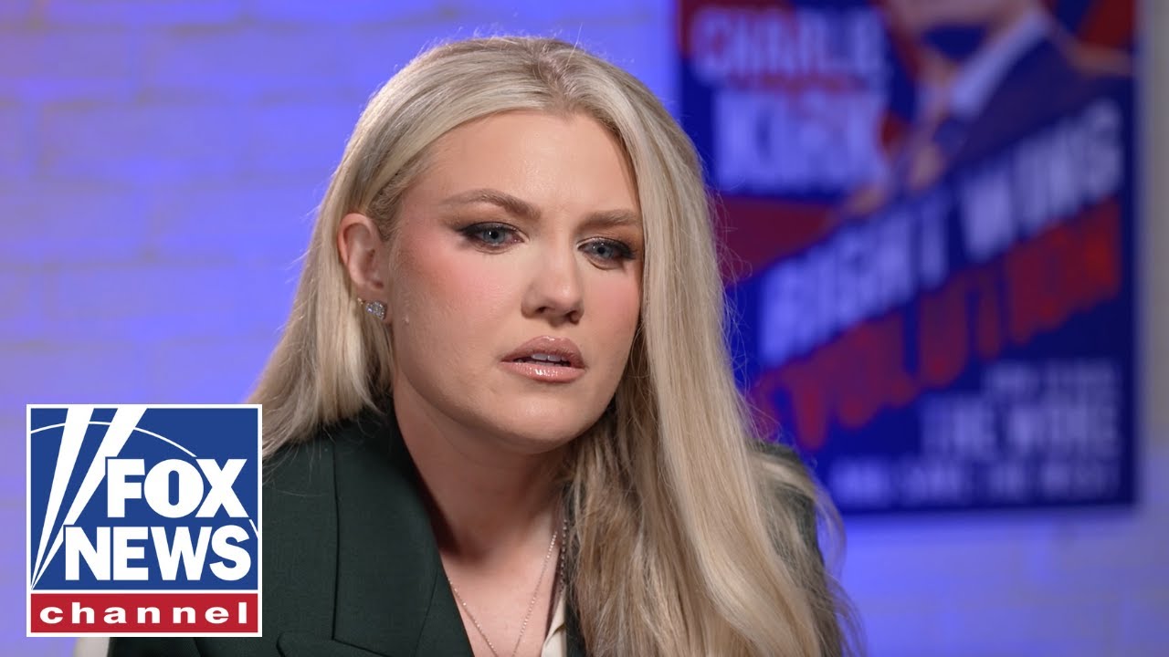 Erika Kirk details moment she saw Charlie in the hospital