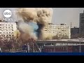 Russian missile strikes residential building in Ukraine