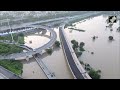 Delhi Flood News | Aerial View Of Flooded Delhi From Mayur Vihar Area  - 01:08 min - News - Video