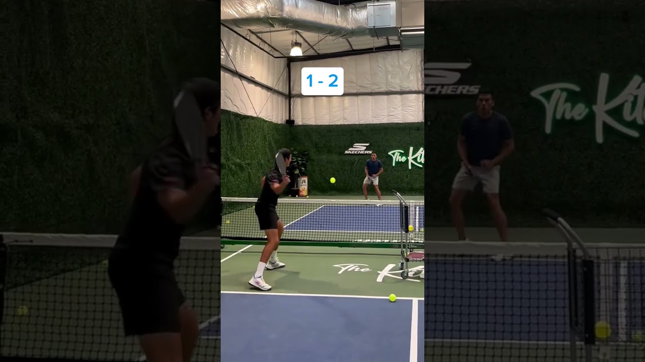 DO NOT TRY THIS AT HOME 🫣 #pickleballers #pickleball #pickleballaddict #pickleballplayers