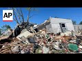 Cleanup underway after three tornadoes hit Michigan