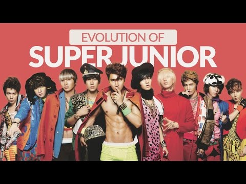 The Evolution of SUPER JUNIOR (슈퍼주니어) - Tribute to K-POP LEGENDS