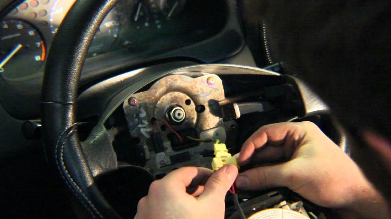 Removing 93 honda steering wheel