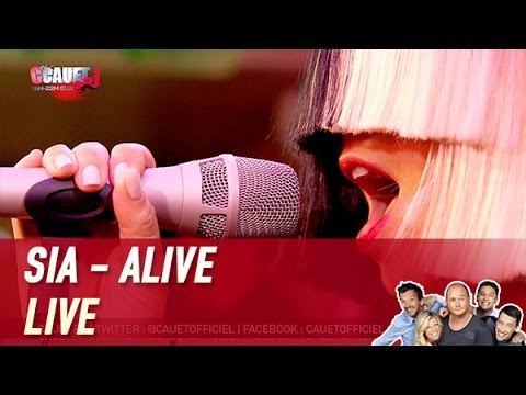 Sia - Alive - Live - C’Cauet sur NRJ