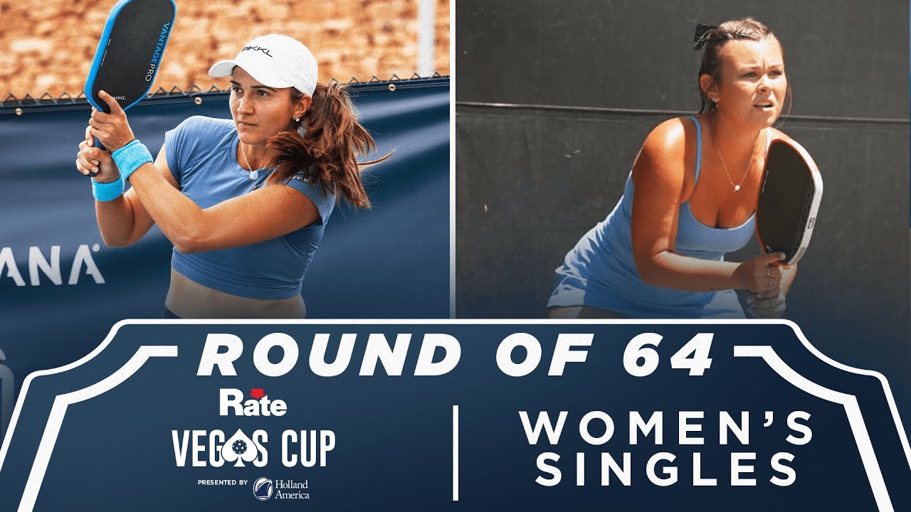 Christa Gecheva v Giovanna Morelli at the Rate Vegas Cup presented by Holland America