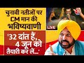 AajTak LIVE: CM Bhagwant Mann ने चुनावों को लेकर कही बड़ी बात | Arvind Kejriwal | Election 2024