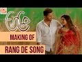 Rang De Song Making - A Aa Movie -Nitin, Samantha,Mickey J Meyer