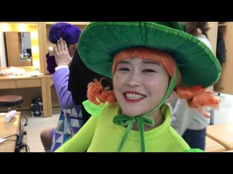 모여라딩동댕 분장실