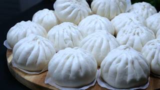 Công Thức, Cách Làm Bánh Bao Không Cho Men và Bột Nổi nhiều, Bánh Bao Trắng Xốp Mềm Thơm Vanh Khuyen