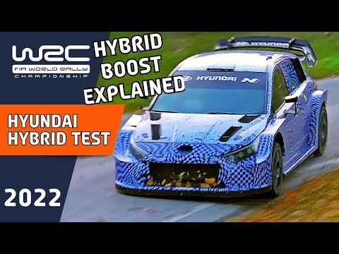 Hyundai WRC 2022 Hybrid Test. WRC Hybrid BOOST Explained for WRC 2022.