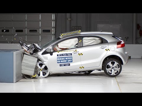 Video Crash Test Kia Rio 5 ajtók 2011 óta