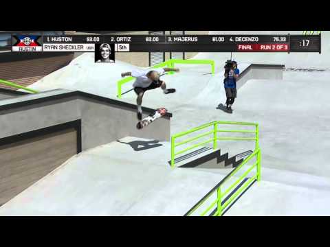 Ryan Sheckler wins bronze in X Games Mens Skateboard Street - ESPN