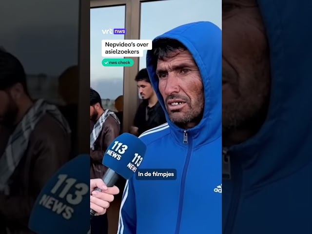 Nepvideos over asielzoekers #vrtnws #nws #nieuws #fake #fakenews