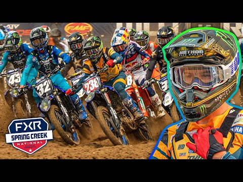 First Time Racing At Spring Creek MX!