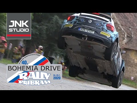 Best of 40. Bohemia Drive Rally Příbram 2020 (action & mistakes)