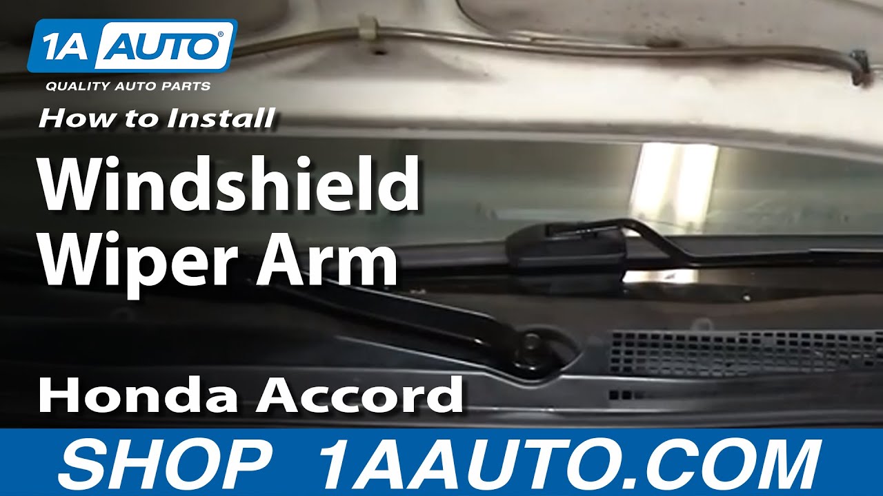 How to replace windshield wipers honda accord 2005 #4