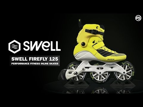 video Роликовые коньки Powerslide Swell Firefly 125 мм