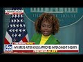 Karine Jean-Pierre: Republicans are wasting time with Biden impeachment inquiry  - 01:20 min - News - Video