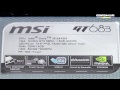 Обзор игрового ноутбука MSI GT683