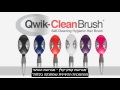 מברשת שיער מתנקה בקליק Qwik Clean Brush