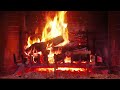 Christmas relaxing instrumental music with crackling fire sounds - Calm Christmas background music
