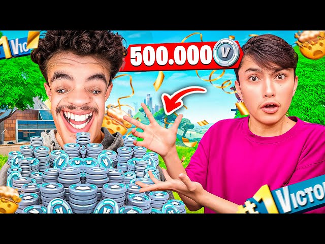 تحديت ملطوخ ووليد على نص مليون فيبوكس !!🔥😱( نهاية غير متوقعة) فورت نايت