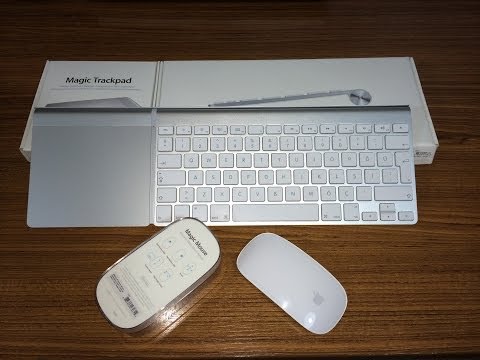 Apple Magic Trackpad, Magic Mouse ve Wireless Keyboard Kutu Açılımı ve İncelemesi