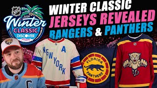 NHL Winter Classic Jerseys Revealed! Panthers & Rangers!