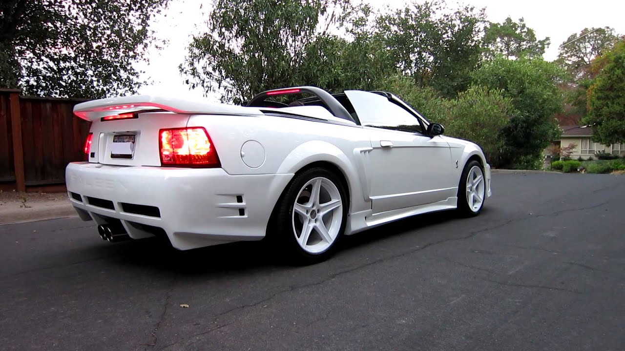 Ford mustang cobra supercharged