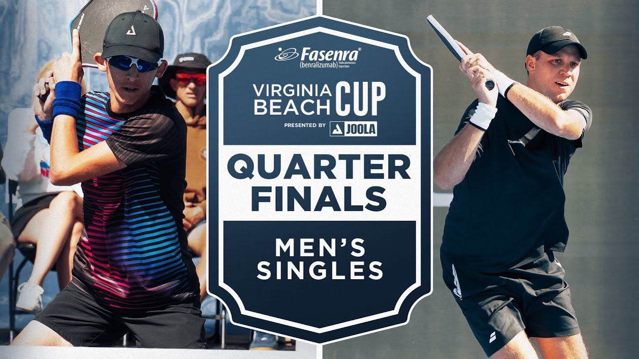 John Lucian Goins v Christopher Haworth at the Fasenra Virginia Beach Cup presented by Joola