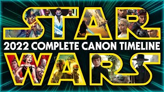 Star Wars: The Complete Canon Timeline (2022)