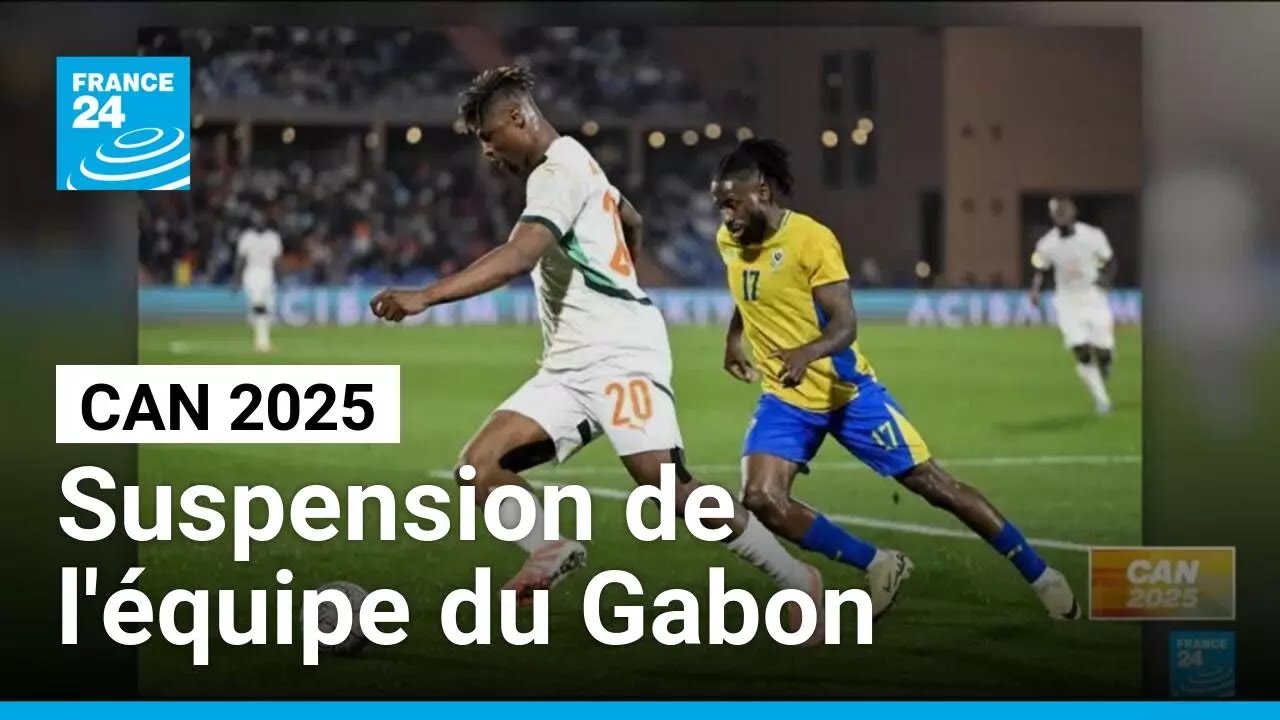 CAN 2025 : suspension de l'équipe du Gabon, mise à l'écart d'Aubameyang et Ecuele Manga
